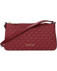 Michael Kors - Arden Crossbody Bag Fabric/Cherry - Lyst