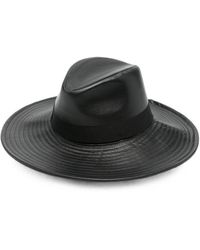 Borsalino - Sophie Leather Hat - Lyst