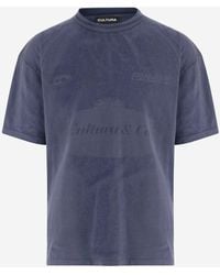 Cultura - Cotton T Shirt With Logo - Lyst