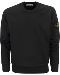 Stone Island - Round Neck Sweatshirt - Lyst