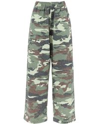 Acne Studios - Camouflage Jersey Broek Voor Mannen - Lyst