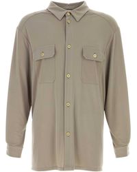Magliano - Khaki Stretch Polyester Vendemmia Shirt - Lyst