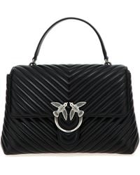 Pinko - 'Big Lady Love Bag Puff Chevron' Handtasche - Lyst