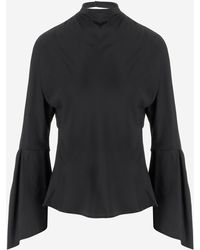 Pinko - Blatz Blouse en acétate et en soie - Lyst