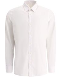 Givenchy - "4G" Embroidered Poplin Shirt - Lyst