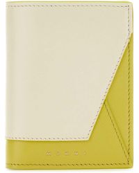 Marni - Two-Tone Leather Wallet - Lyst