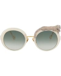 Anna Karin Karlsson - Sunglasses Rose Et La Roue Crystal 08 - Lyst