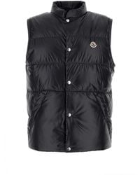 Moncler - Midnight Polyester Restigo Down Jacket - Lyst