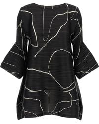 Pleats Please Issey Miyake - Falten bitte Issey Miyake 'Pause' Kleid - Lyst