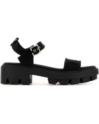 Prada - Canvas Sandals - Lyst