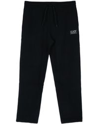EA7 - E. A.7 Train Refined M Paint Effect Cotton Pants For - Lyst