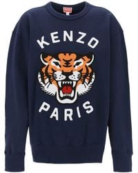 KENZO - 'Lucky Tiger' übergroßes Sweatshirt - Lyst