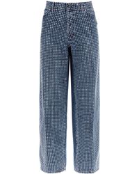 Haikure - Bethany Silver Strass Jeans - Lyst