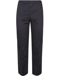 Liviana Conti - Cotton Blend Cropped Flared Trousers - Lyst