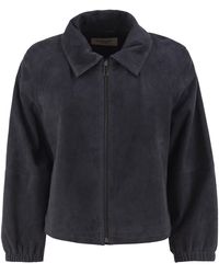 Weekend by Maxmara - Wkdzuppa Suede Goatskin Jacket - Lyst