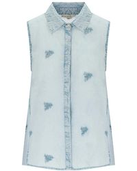 PAHIESA FORMENTERA - Sleeveless Shirt - Lyst