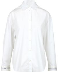 MSGM - Camicie Bianche - Lyst