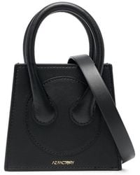 Az Factory By Ester Manas - Leather Mini Crossbody Bag - Lyst
