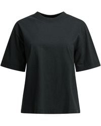 Golden Goose - Crew-neck T-shirt With Logo T-shirts Black - Lyst