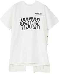 Ambush - White Cape T-Shirt - Lyst