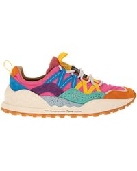 Flower Mountain - Washi Sneakers In Suede And Technical Fabric - Lyst