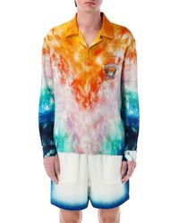 Casablanca Paris - Surf Trip Silk Shirt - Lyst
