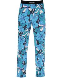 Tom Ford - Pantalon de pyjama en soie florale - Lyst