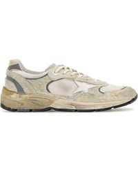 Golden Goose - Deluxe Brand Suede And Fabric Running Dad Sneakers - Lyst