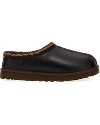 UGG - 'Tasman Leather Regenerate' Sabots - Lyst