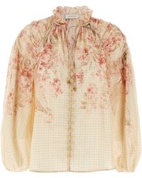 Zimmermann - 'Illuminate Chlow' Bluse - Lyst