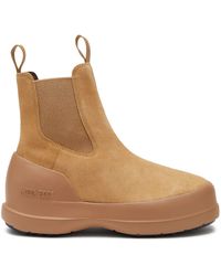 Moon Boot - Luna Stiefel Mit Logo-Print - Lyst
