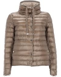 Herno - Reversible High Neck Puffer Jacket - Lyst