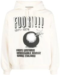 Gucci - Bedrukt Hoodie Sweatshirt - Lyst
