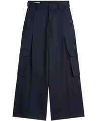 Dries Van Noten - Piers Tris 1176 M.W.Pants Nav - Lyst