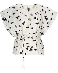 Alysi - Sleeveless Top With Ribbon - Lyst