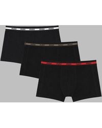 HUGO - 3 Pack Boxer Con Logo - Lyst