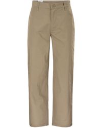 Carhartt - Chino Trousers With Logo - Lyst