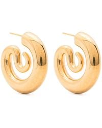 Panconesi - Serpent Hoops Small - Lyst