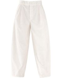 Alysi - Silk Tailored Pants - Lyst