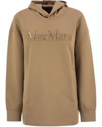 Max Mara - S Sweat-shirt Max Mara Visiera en jersey en coton - Lyst