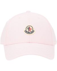 Moncler - Baseball Hat With Logo Cotton - Lyst