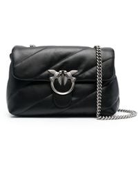 Pinko - Maxi Love Classic Puff Leather Bag - Lyst