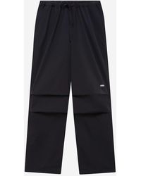 Autry - Nylon Broek Met Logo - Lyst
