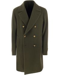 Tagliatore - Arden Double Breasted Wool Coat - Lyst