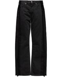 MM6 by Maison Margiela - Denim Cotton Jeans - Lyst