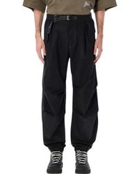 and wander - En Wander Broek Zwart - Lyst