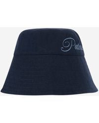 Patou - Cotton Bucket Hat With Logo - Lyst