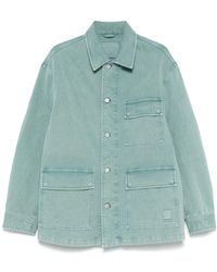 Emporio Armani - Cotton Blouson Jacket - Lyst