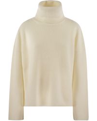 Fabiana Filippi - Boxy Turtleneck Sweater - Lyst