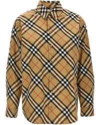 Burberry - Check Shirt - Lyst